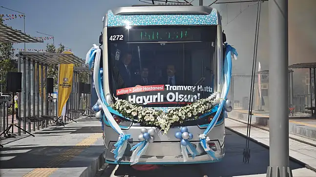 Konya'nın yeni tramvay hattı açıldı!
