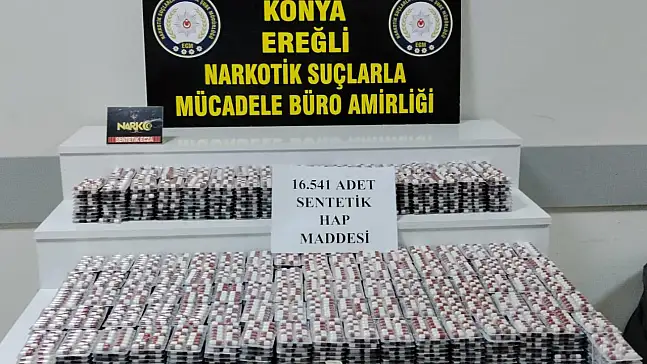 O araç durdurulmasa binlerce genç zehirlenecekti! Konya Polisi 'karanlık sevkiyatı' bitirdi