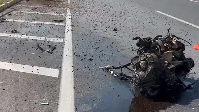 Son dakika: Konya'da dehşet kaza! Aracın motoru yerinden koptu, bir kişi araçtan fırladı!