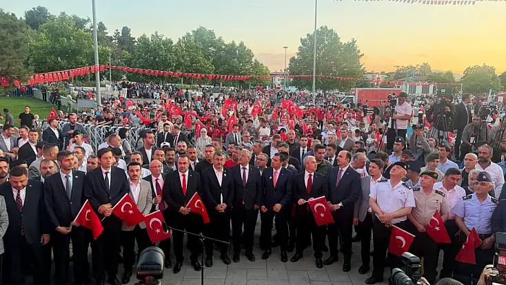 Konya 15 Temmuz Destanı’nın 10. yılında tek yürek oldu!