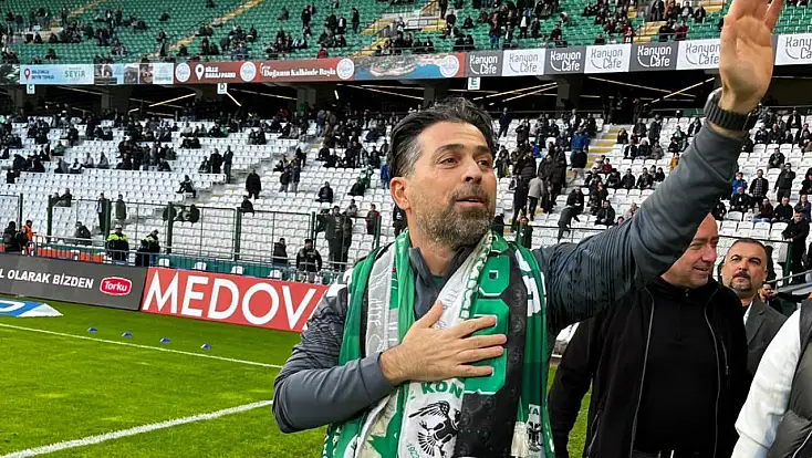 Konya'da İlhan Palut'a büyük sevgi seli