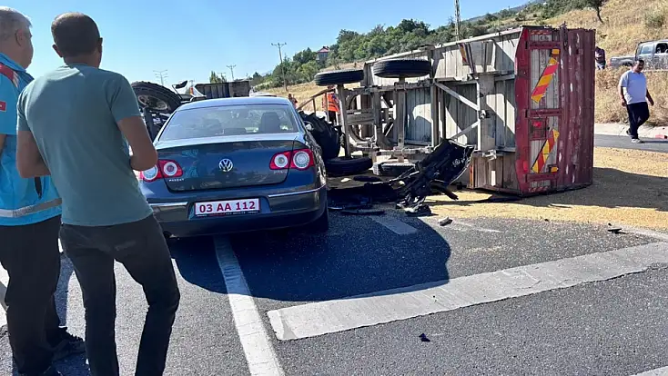 Konya'da makam aracıyla zincirleme kazaya karıştı! Dün göreve başlamıştı...