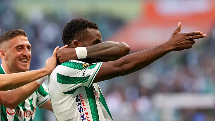 Konyaspor'da Gençlerbirliği maçının yıldızı Awaziem'den açıklama