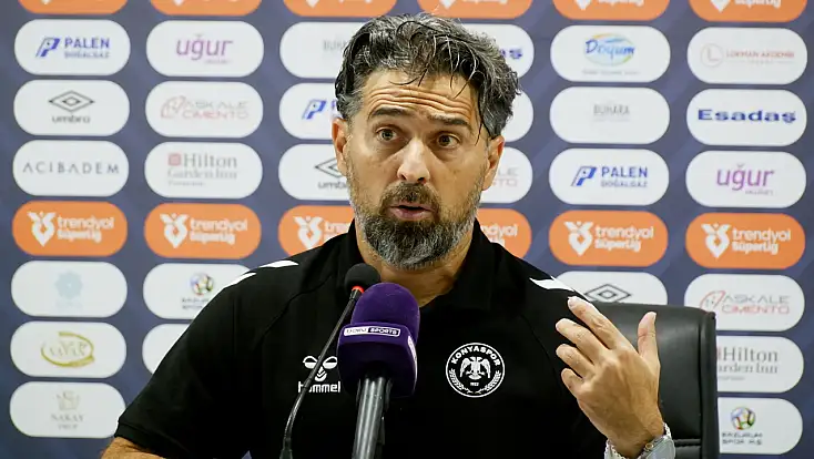 Konyaspor'da Palut'tan Erzurumspor maçı sonrası açıklama! 'Önce savaşmalıyız'