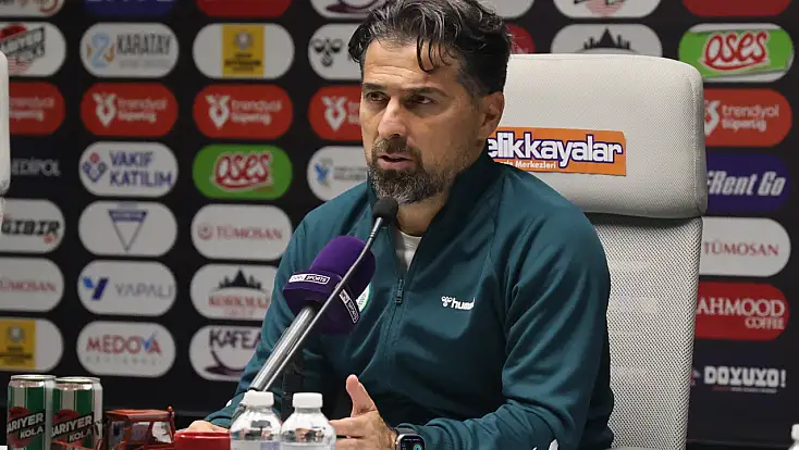 Konyaspor'da Palut'tan Galatasaray mağlubiyeti sonrası açıklama