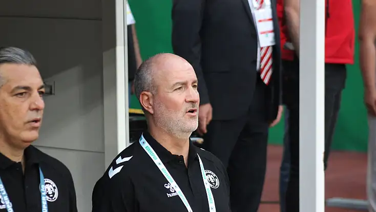 Konyaspor'da teknik heyetten Rizespor mağlubiyeti hakkında açıklama