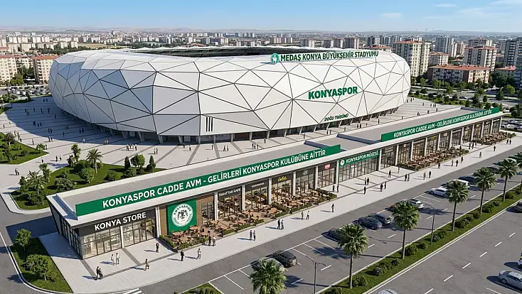 Konyaspor yönetiminden tarihi adım: Stadyumun yanına AVM inşa edilecek
