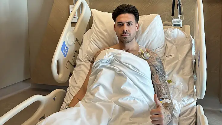 Konyasporlu orta saha oyuncusu ameliyat oldu