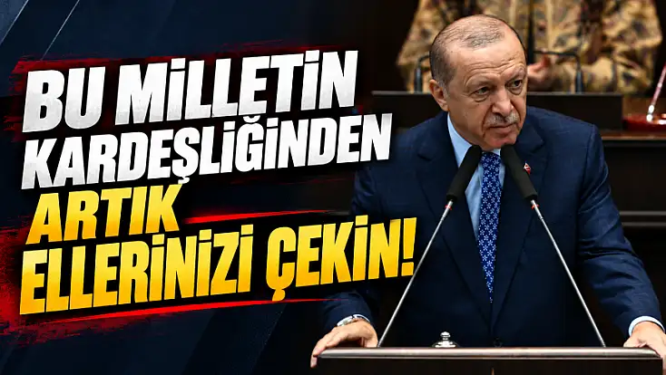 Cumhurbaşkanı Erdoğan’dan muhalefete dikkat çeken mesaj: Kiminle savaştasınız?
