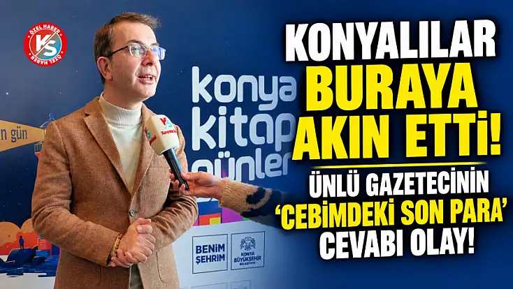 Kitap Günleri'ne katılan Turgay Güler'den Konya itirafı!