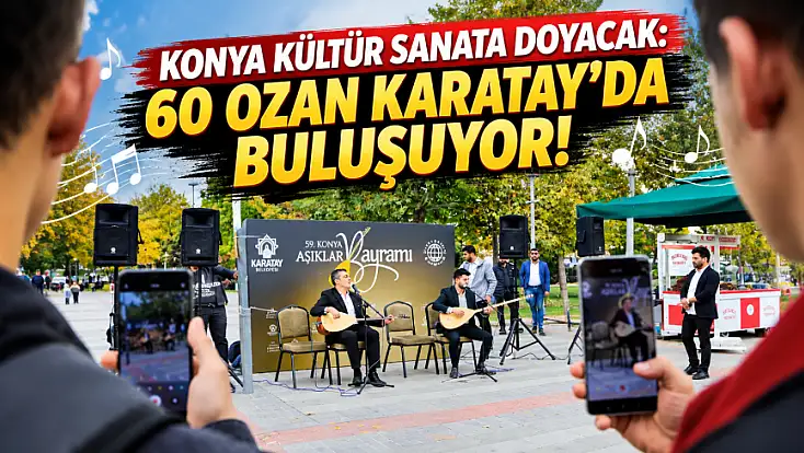 Konya’da 60 yıllık gelenek yaşatılıyor: ‘60. Âşıklar Bayramı’ başlıyor!