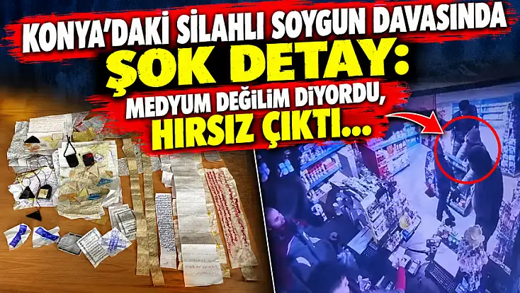 Konya'da akaryakıt istasyonundaki maskeli soygunun arkasından 'Muskacı' çıktı!