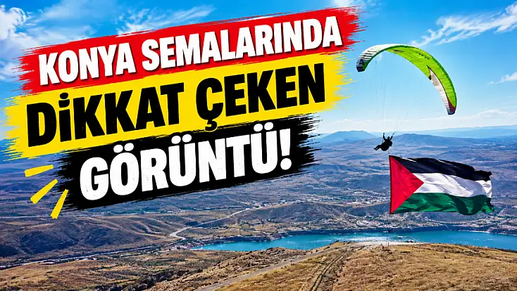 Konya'da bu kez zulme karşı havalandılar