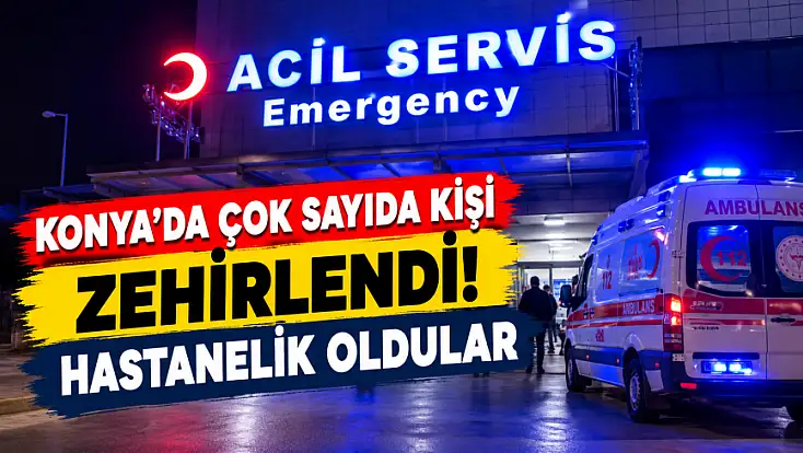 Konya'da doğal lezzet kâbusu yaşattı: Zehirlendiler!