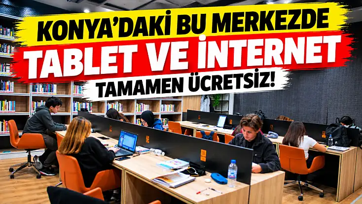 Konyalı gençler bu merkezi çok sevdi! Her şey tek çatı altında