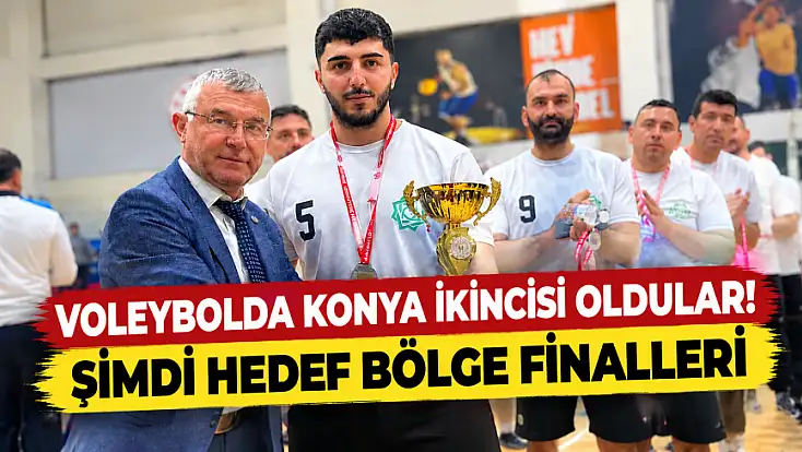 Meram'ın voleybolcularından önemli başarı! Konya'yı temsil edecekler