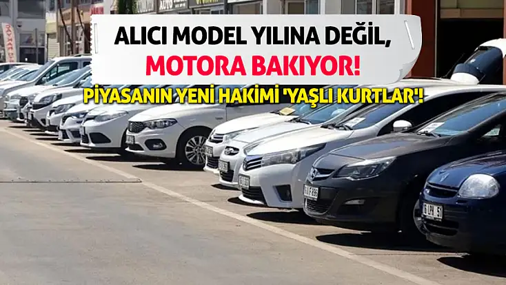 Piyasanın yeni hakimi 'yaşlı kurtlar': Alıcı model yılına değil, motora bakıyor!
