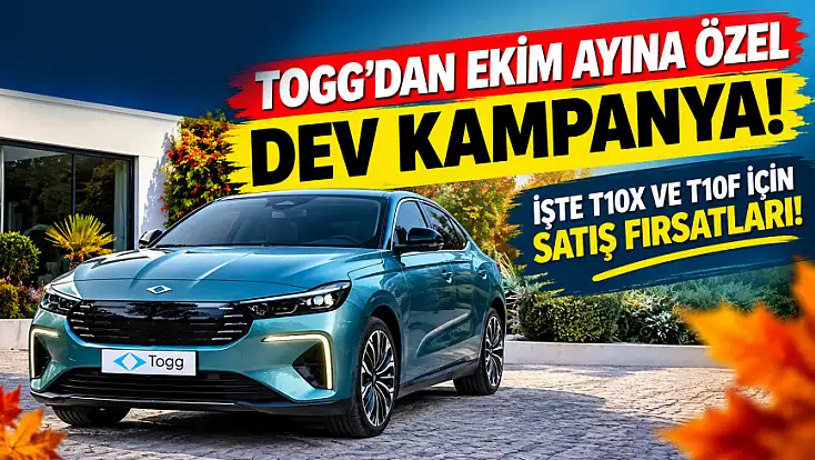 Togg'da Ekim fırsatları: Sıfır faizli kredi imkanı ve güncel fiyat listesi...