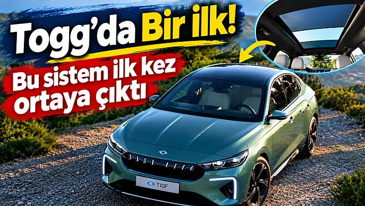 Togg'ta devrim niteliğinde yenilik! Bu sistem dikkat çekti