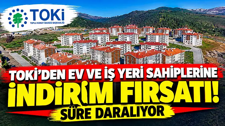 TOKİ'nin yüzde 25 indirim kampanyasında süre daralıyor! İşte başvuru şartları...
