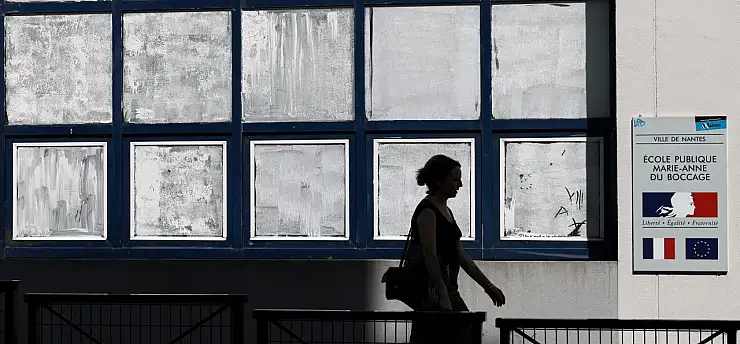 Aşırı sıcaklara karşı tebeşir boyası önlemi: Pencereler beyaza bürünüyor