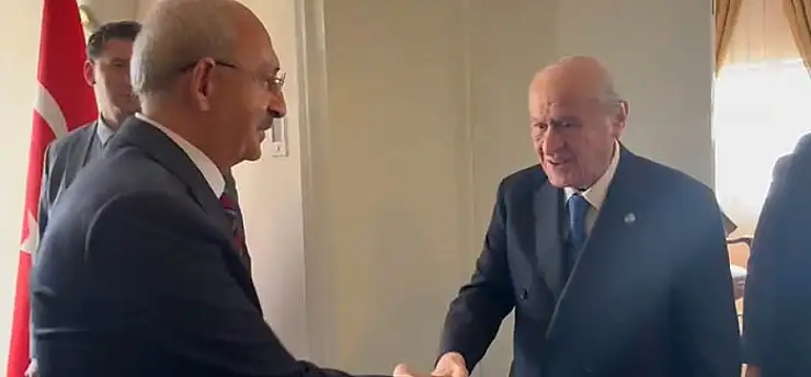 Bahçeli ile Kılıçdaroğlu bir araya geldi!