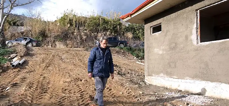 Bakan Kurum'dan orman yangınında evi yanan 'Cavit amca'ya ilişkin paylaşım