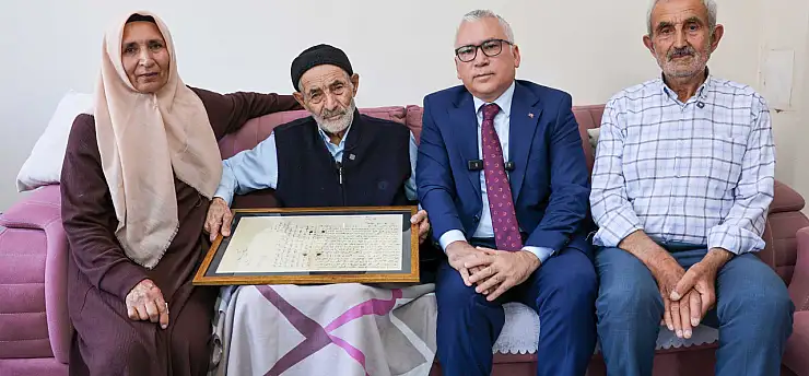 Balkan Harbi'nde kaybolan mektup, 113 yıl sonra Sivaslı aileye ulaştırıldı