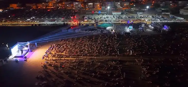 Binlerce kişi meteor yağmuru için bir araya geldi