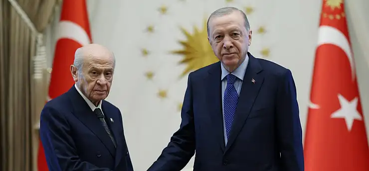 Cumhurbaşkanı Erdoğan, MHP lideri Devlet Bahçeli'yi kabul etti