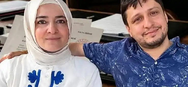 Fon soruşturması kapsamında Fatma Betül Sayan Kaya ve eşi adliyeye geldi