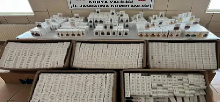 Halk sağlığıyla böyle oynuyorlar: Konya'da binlerce kaçak parfüm ele geçirildi!