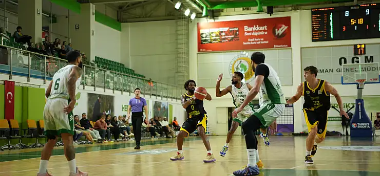 Konya BBSK, Ormanspor'dan 26 sayı fark yedi! 93-67