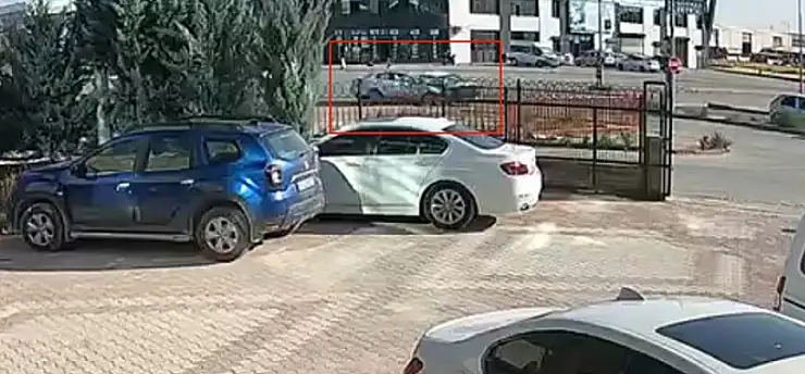 Konya'da korkutan kaza kameraya yansıdı! 1 yaralı