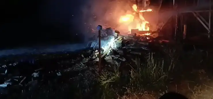 Konya'da lavanta yağı tesisi alevlere teslim oldu!