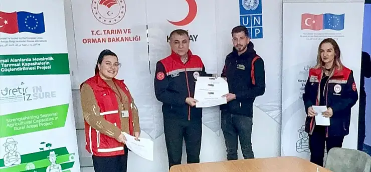 Konya'da sertifika töreni yapıldı