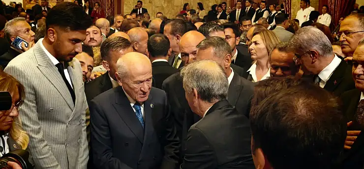 MHP Lideri Bahçeli: 'Yeni Partinin Cumhurbaşkanımız salondayken ayrılması siyasi açıdan doğru olmamıştır'