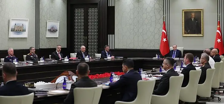 Milli Güvenlik Kurulu, Cumhurbaşkanlığı Külliyesi'nde toplandı!