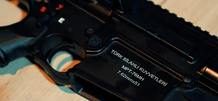 Milli piyade tüfeği 'MPT-76 MH' TSK'ya teslim edildi