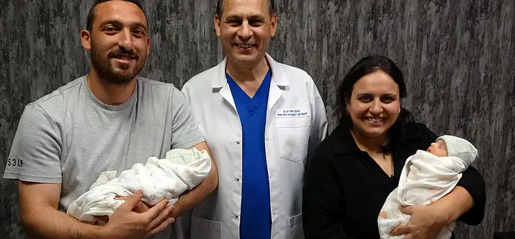 Milyonda bir görülen doğum olayı gerçekleşti