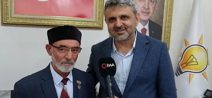 Şehit babasının Cumhurbaşkanı Erdoğan'a şiir okuma hayali gerçek oldu