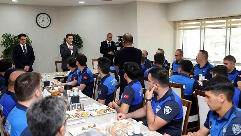 Başkan Hasan Kılca, Zabıta Teşkilatı'nın 200. yılını kutladı
