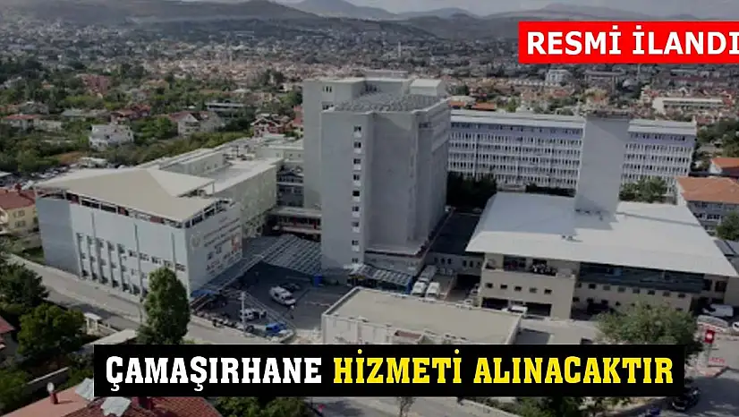 Çamaşırhane Hizmeti Alınacak