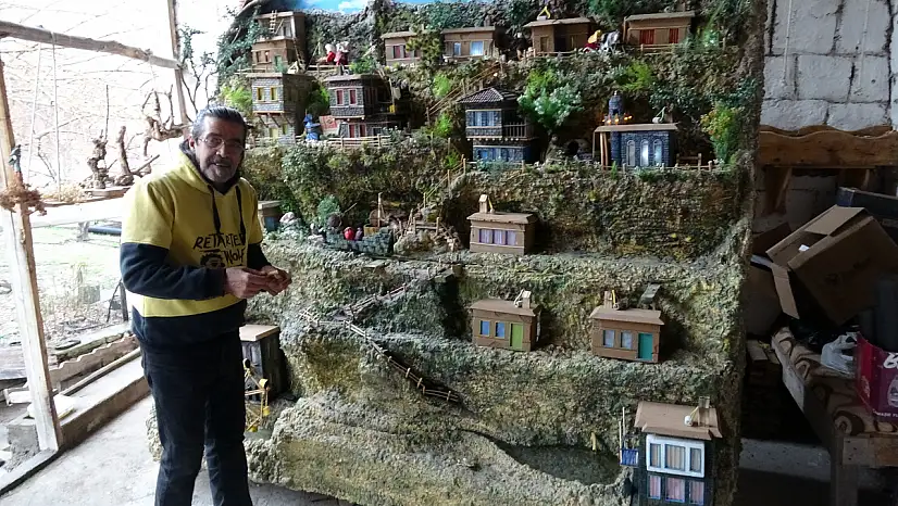 Dedesinden kalma evi atölye yaptı, sanatı Konya'ya kadar uzandı!