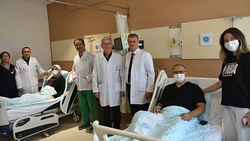 Diyaliz bitti kardeşlik başladı: Konya'da örnek çapraz nakil!