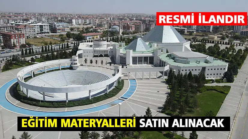 Eğitim Materyalleri Satın Alınacak