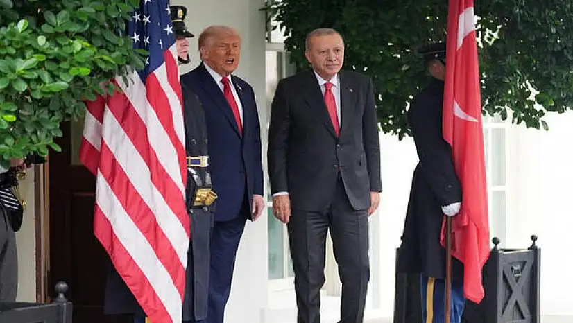 Erdoğan Ve Trump Beyaz Saray'da Buluştu! Kritik Gündem Masada