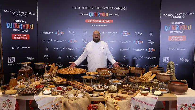 Konya, 53 lezzet noktasıyla Türkiye Kültür Yolu Festivali'nde rekor kırdı!