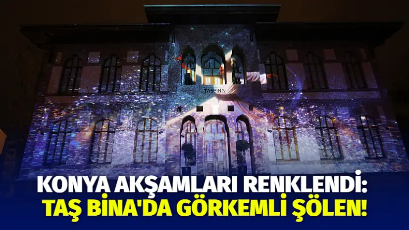 Konya Akşamları Renklendi: Taş Bina'da Görkemli Şölen!