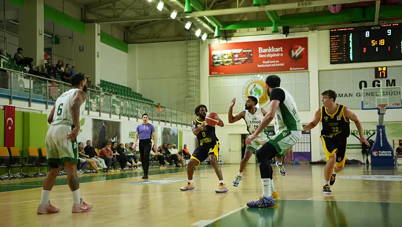 Konya BBSK, Ormanspor'dan 26 sayı fark yedi! 93-67